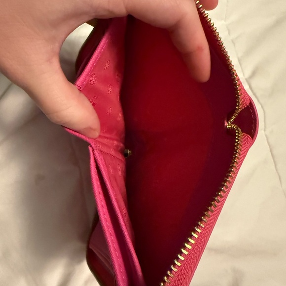 EUC/Like New Tory Burch Pink Long Wallet - Picture 9 of 9